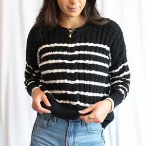 Philosophy Striped Sweater